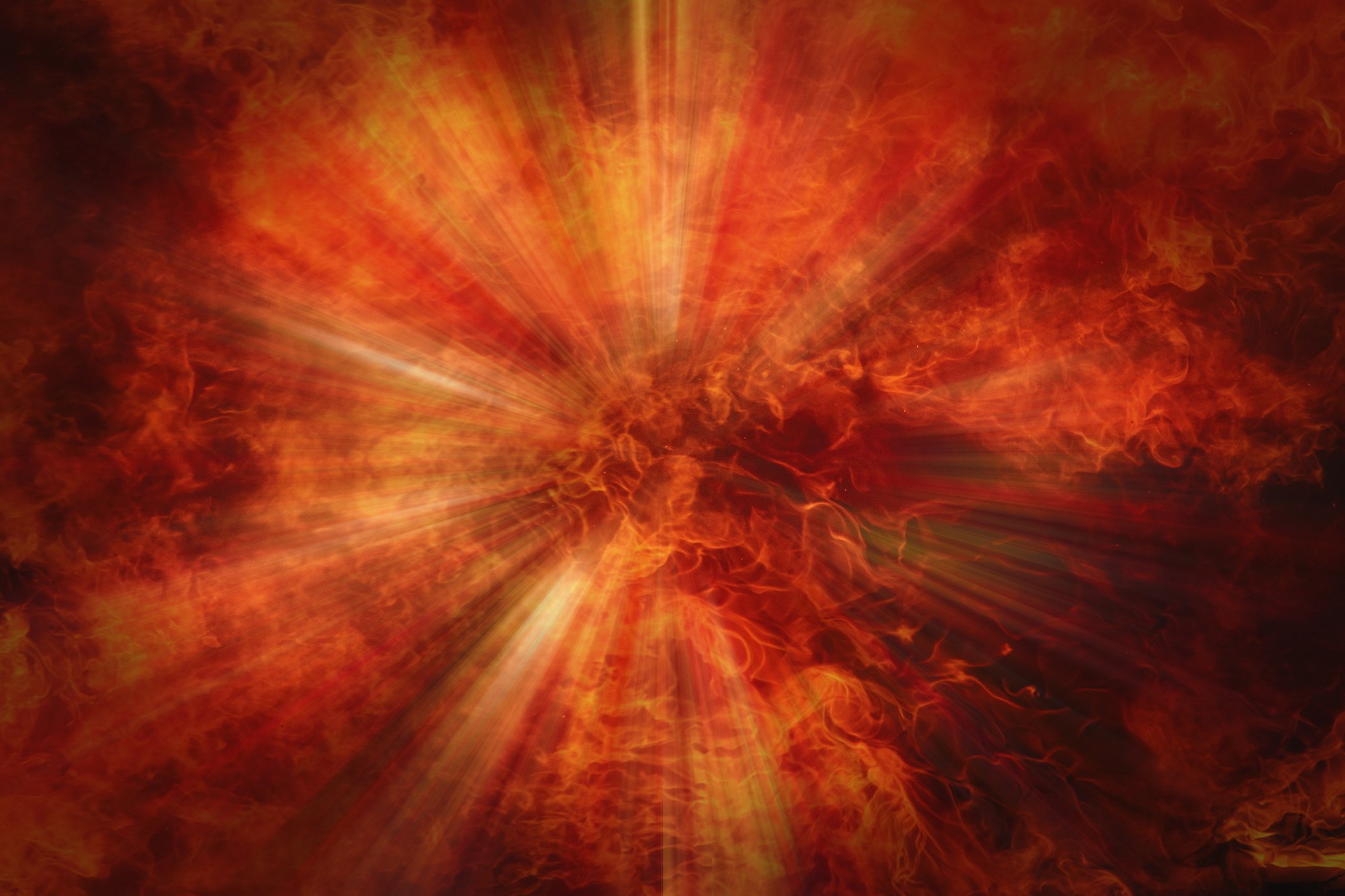 fire explosion background